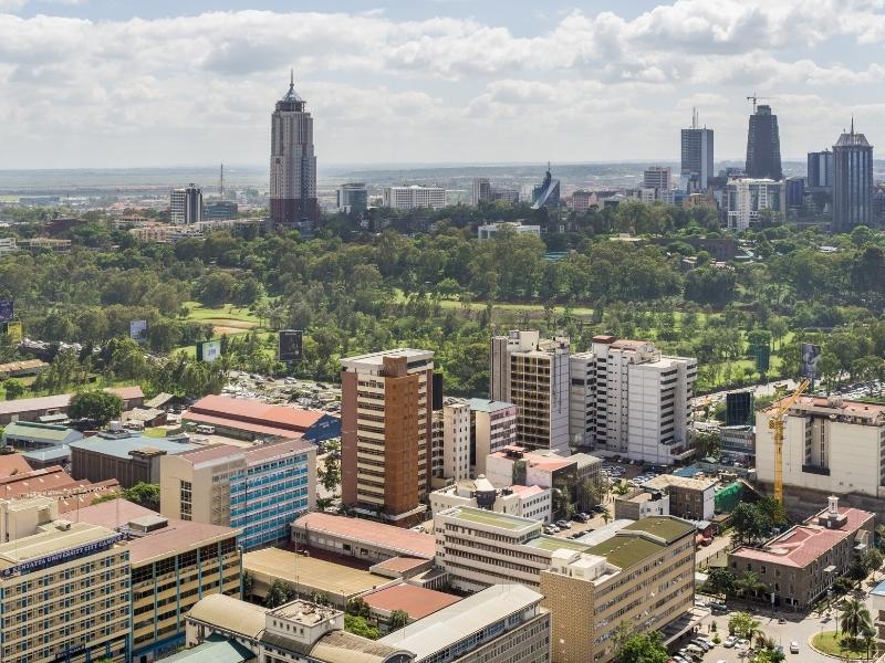 Nairobi in Kenya.