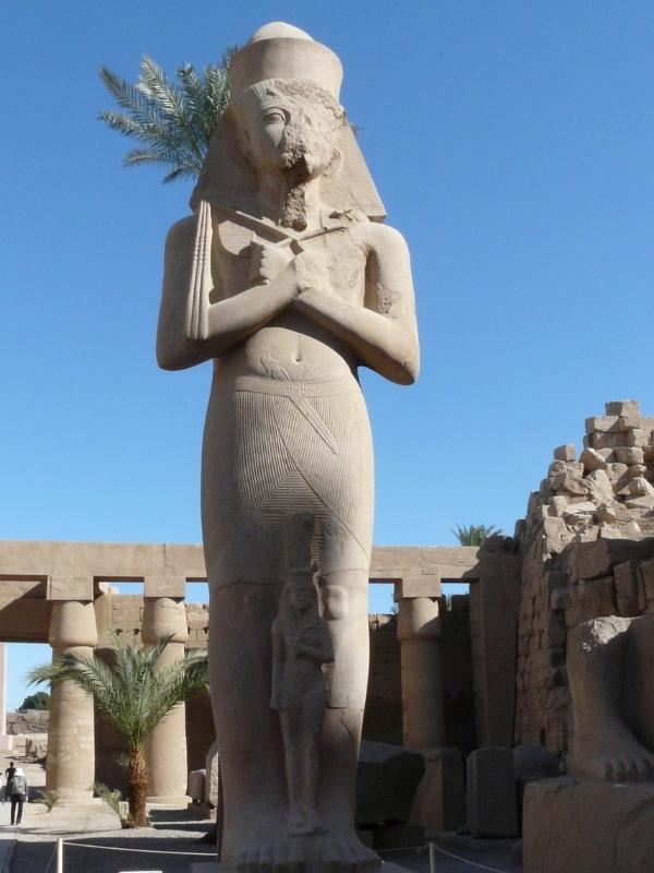 Statue in Egypt.