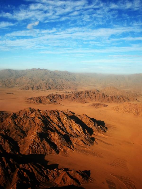 Desert in Egypt.