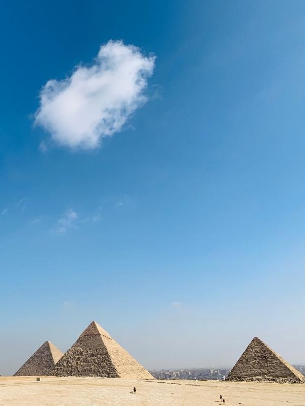 Pyramids in Egypt.