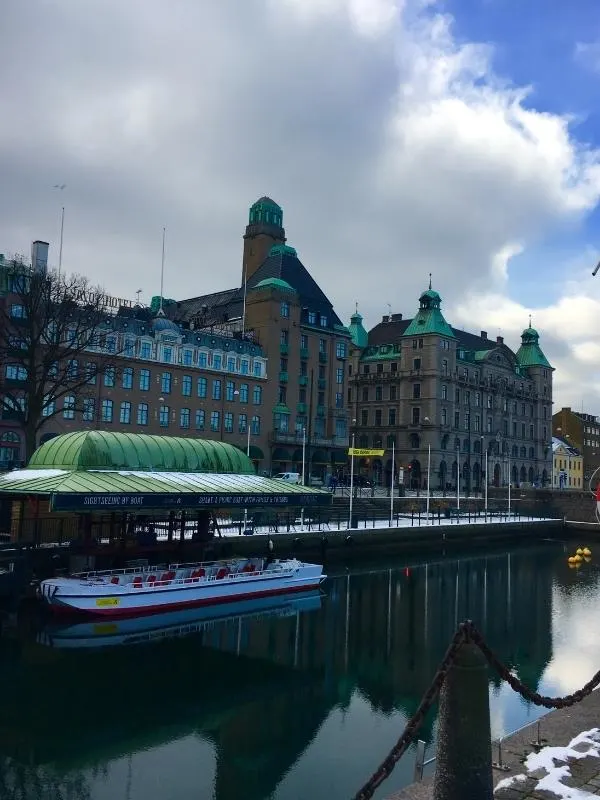 Malmo in the snow.