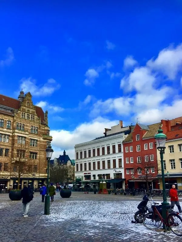 Beautiful buildings in Malmo.