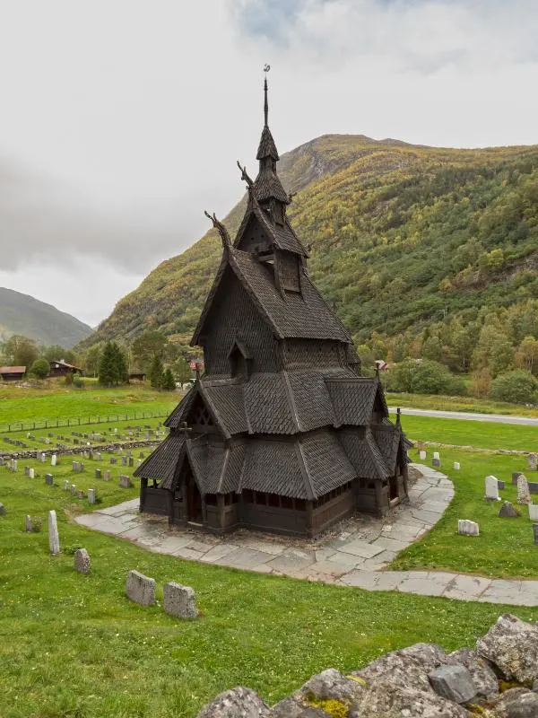  Borgund Stave Church.