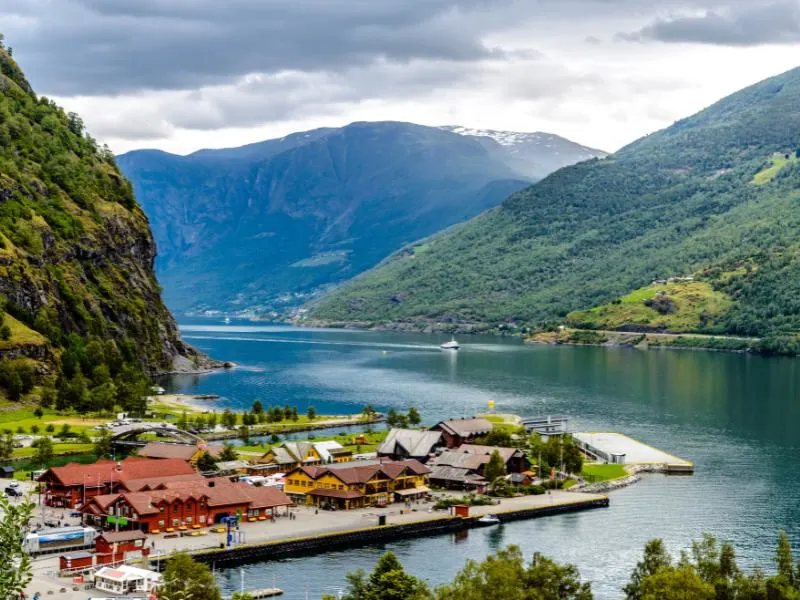 Flam in Norway.