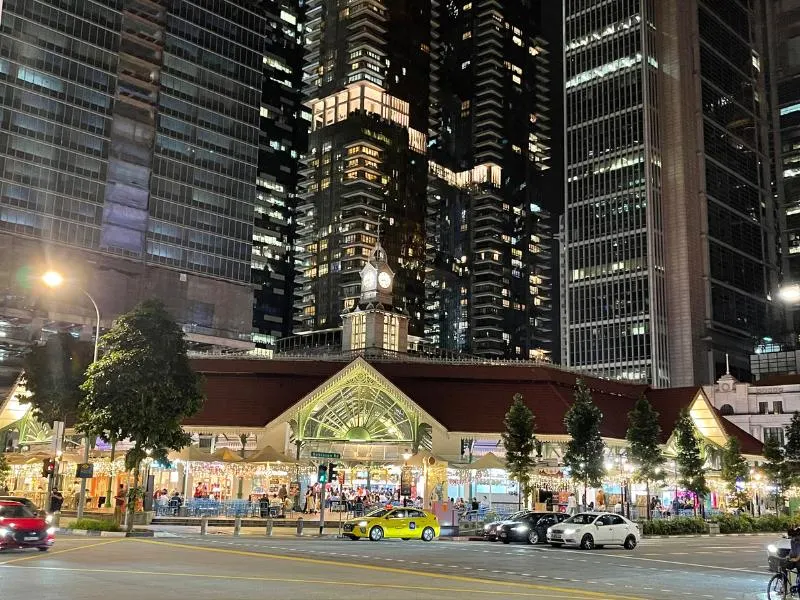 Hawker centre in Singapore.