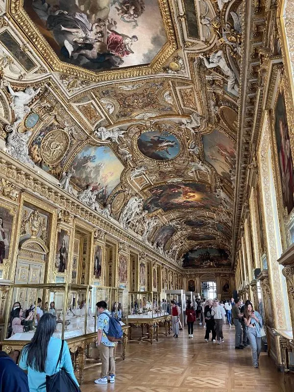 The Louvre in Paris.
