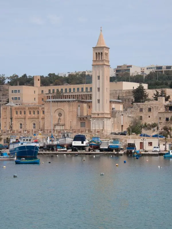 Marsaskala harbour.