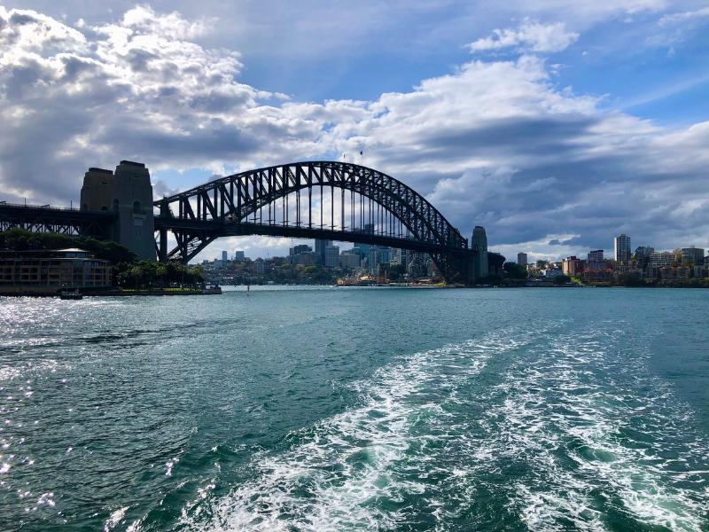 The Sydney Harbour bridge is a must see even if you only have a day in Sydney.