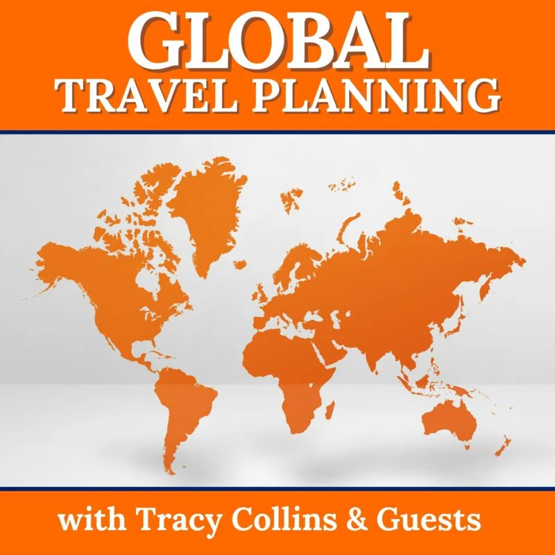 GLOBAL TRAVEL PLANNING PODCAST logo.