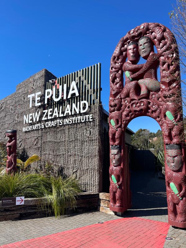 Te Puia in Rotorua.