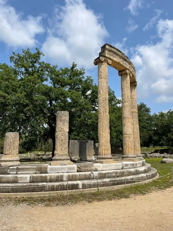 Don't miss the temple of Zeus when visiting olympia.