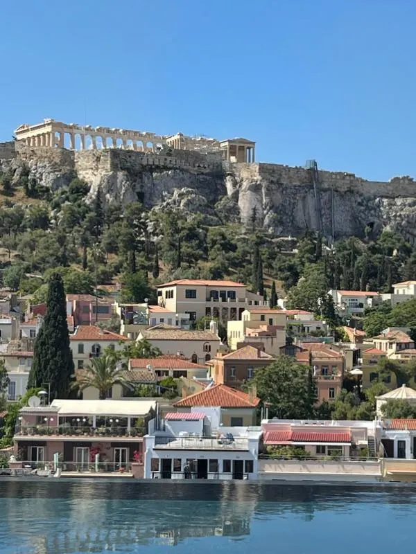 View of the Acropolis from the Doli hotel