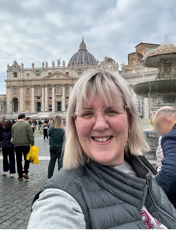 Tracy at The Vatican