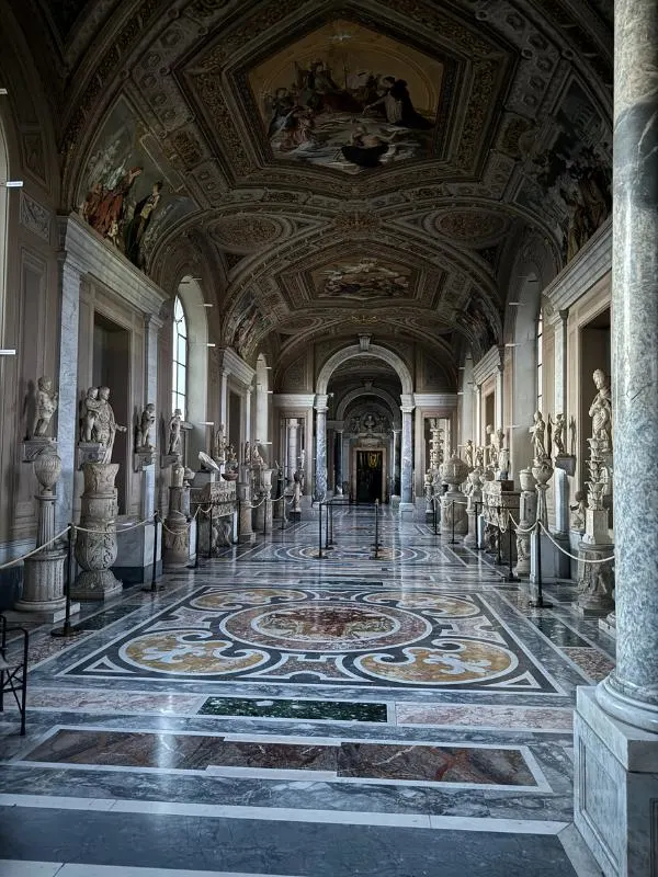 Vatican Museums corridor