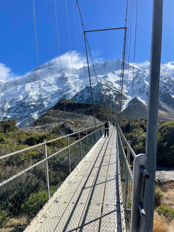 Bridge at Mt Aoraki