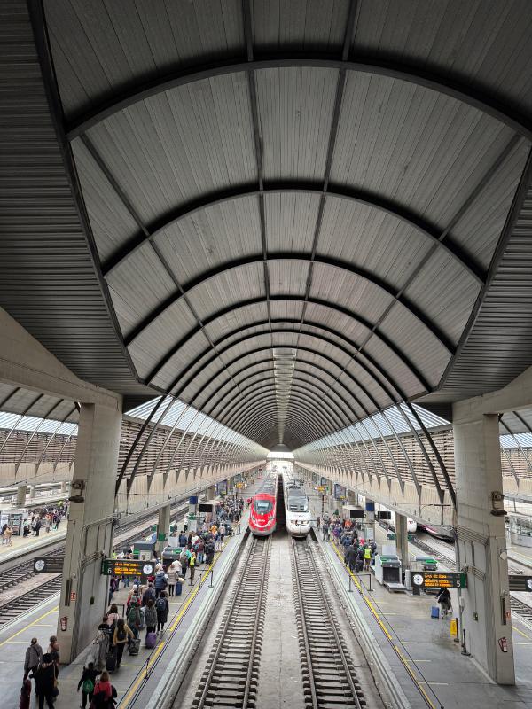 Seville train station santa justa