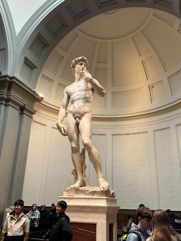 One of our top Florence Travel Tips is to visit the statue of David by Michelangelo.