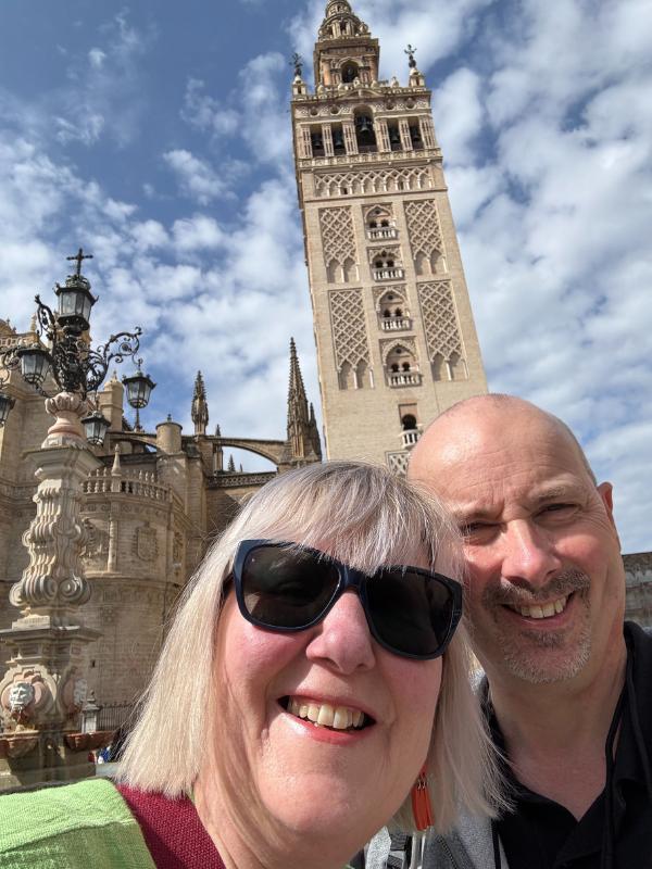 Tracy and Doug Seville Cathedral