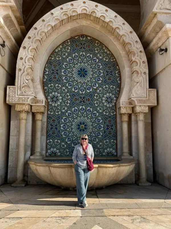 Tracy mosque in Casablanca