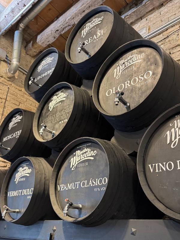 Vermouth barrels