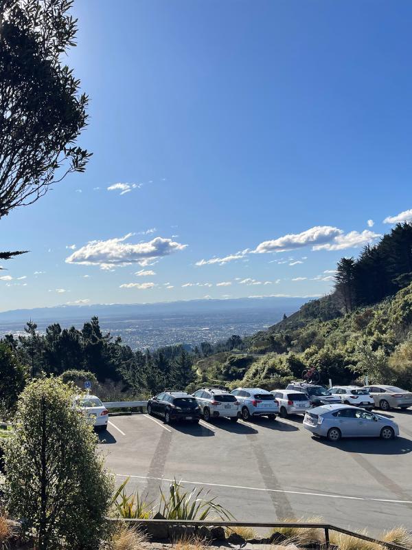 View over Christchurch