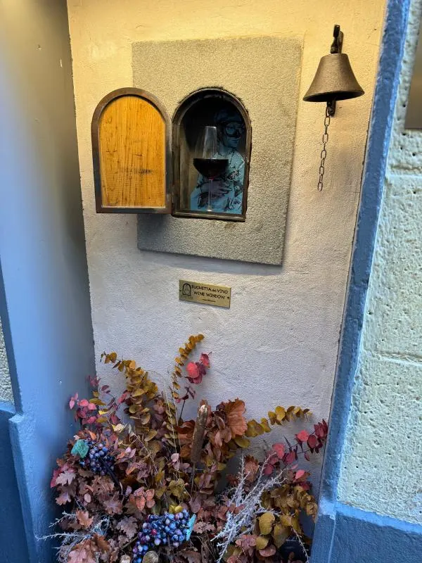 A wine window.