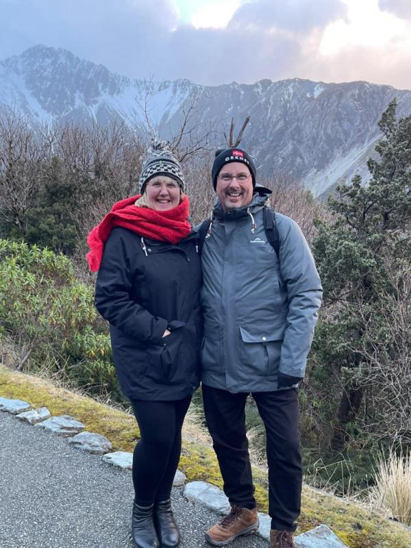 Wrapped up at Mt Aoraki