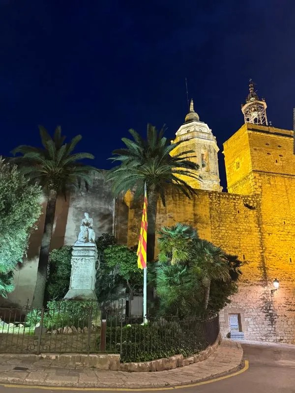 Sitges at night
