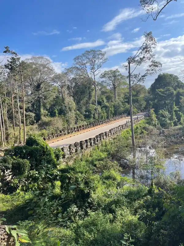 Cambodia bridge