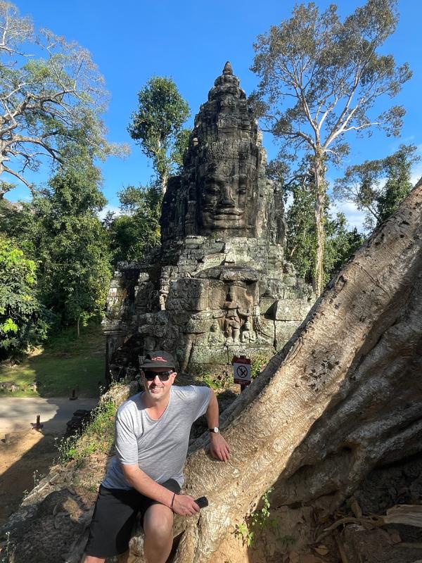 Doug in Cambodia