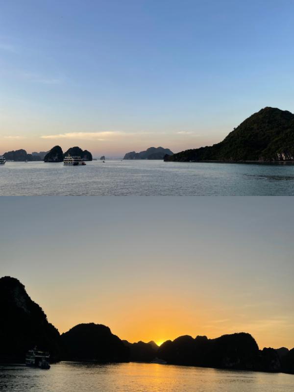 Ha Long Bay in Vietnam.
