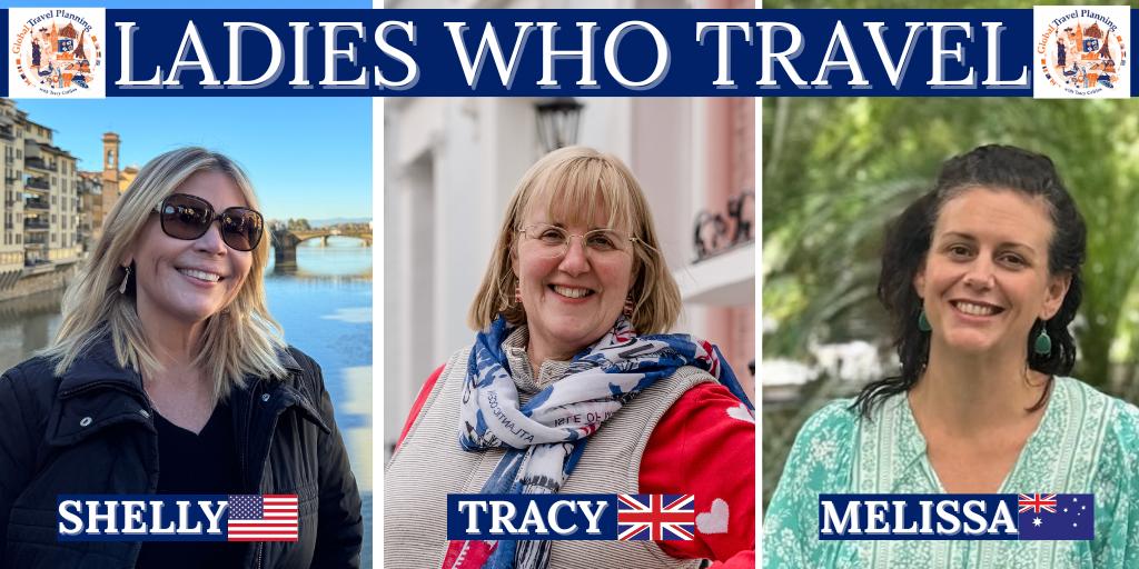 Ladies who travel - Tracy, Melissa and Shelly.