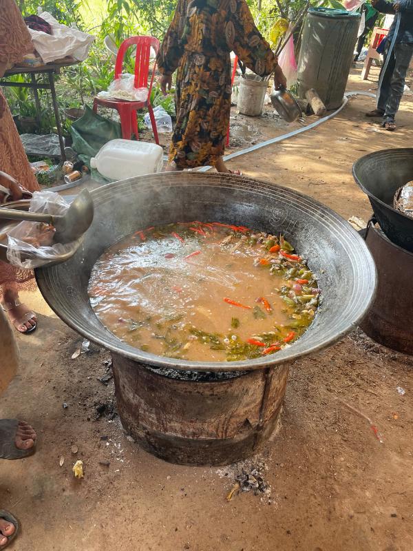 Wedding food in Cambodiajpg
